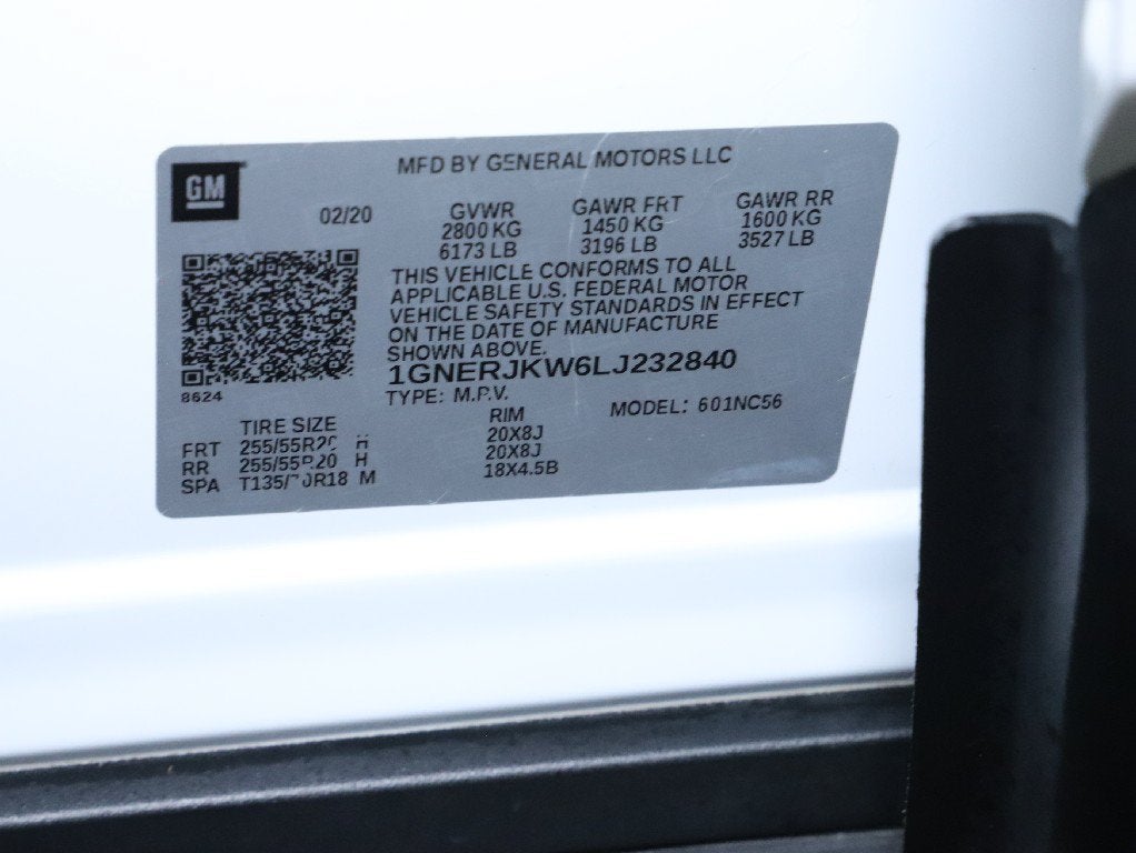 2020 Chevrolet Traverse RS