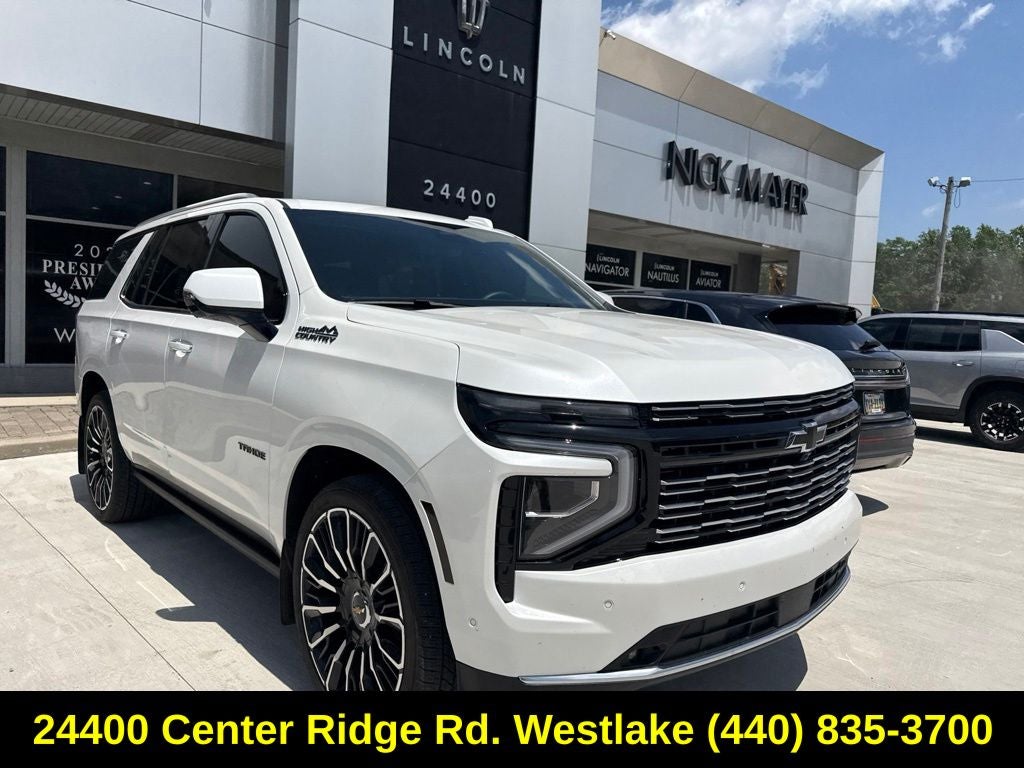 2025 Chevrolet Tahoe High Country