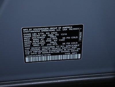2024 Volkswagen Atlas Cross Sport 2.0T SE w/Technology