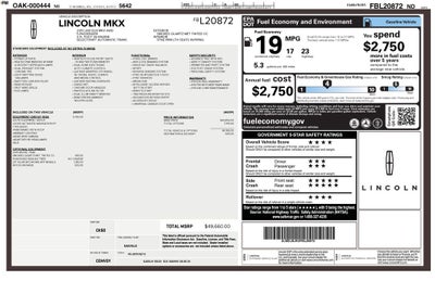 2015 Lincoln MKX Base