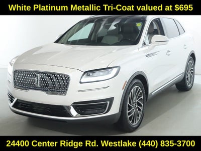 2019 Lincoln Nautilus Reserve