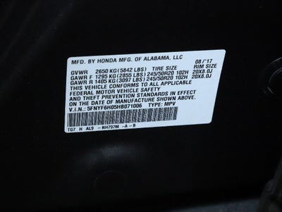 2017 Honda Pilot Elite