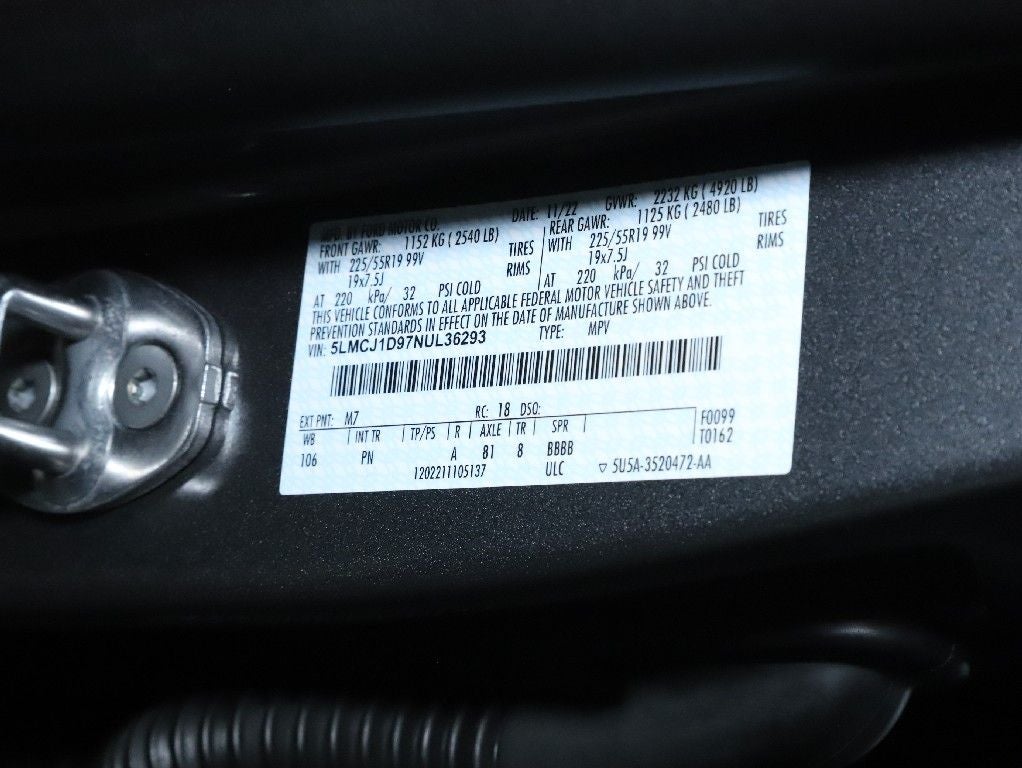 2022 Lincoln Corsair Standard