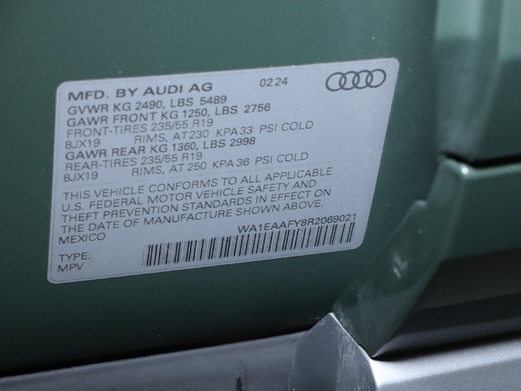 2024 Audi Q5 45 S line Premium quattro