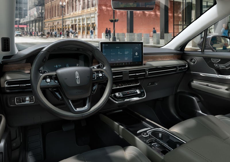 The interior dashboard of 2024 Lincoln Corsair® SUV is shown here. | Nick Mayer Lincoln Mayfield in Mayfield Heights OH