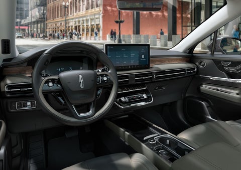 The interior dashboard of 2024 Lincoln Corsair® SUV is shown here. | Nick Mayer Lincoln Mayfield in Mayfield Heights OH