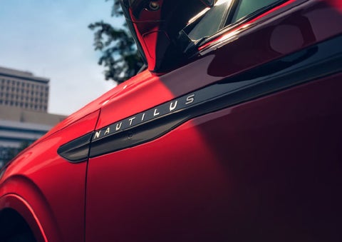 A side badge on the passenger door reads Nautilus. | Nick Mayer Lincoln Mayfield in Mayfield Heights OH