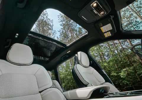The front seats of a 2027 Lincoln Aviator® Black Label™ SUV | Nick Mayer Lincoln Mayfield in Mayfield Heights OH