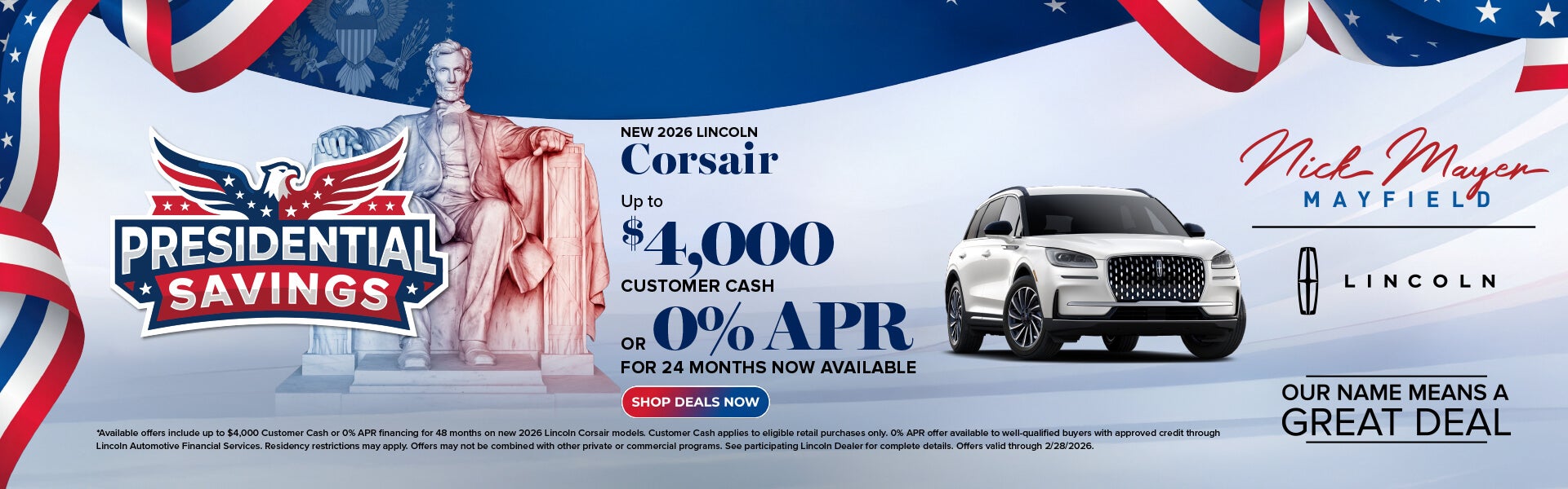 2026 LINCOLN CORSAIR