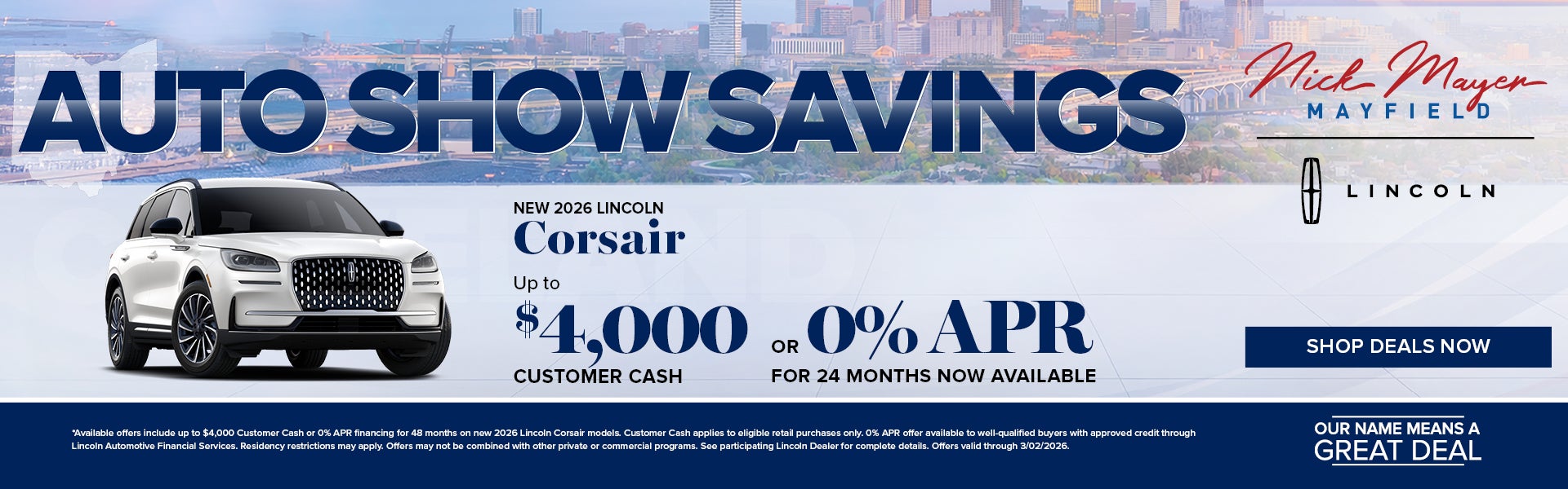 2026 LINCOLN CORSAIR