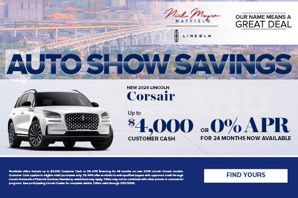 2026 LINCOLN CORSAIR