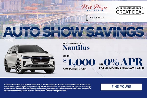 2026 LINCOLN NAUTILUS