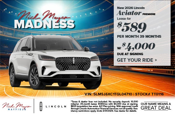 2026 LINCOLN AVIATOR PREMIERE