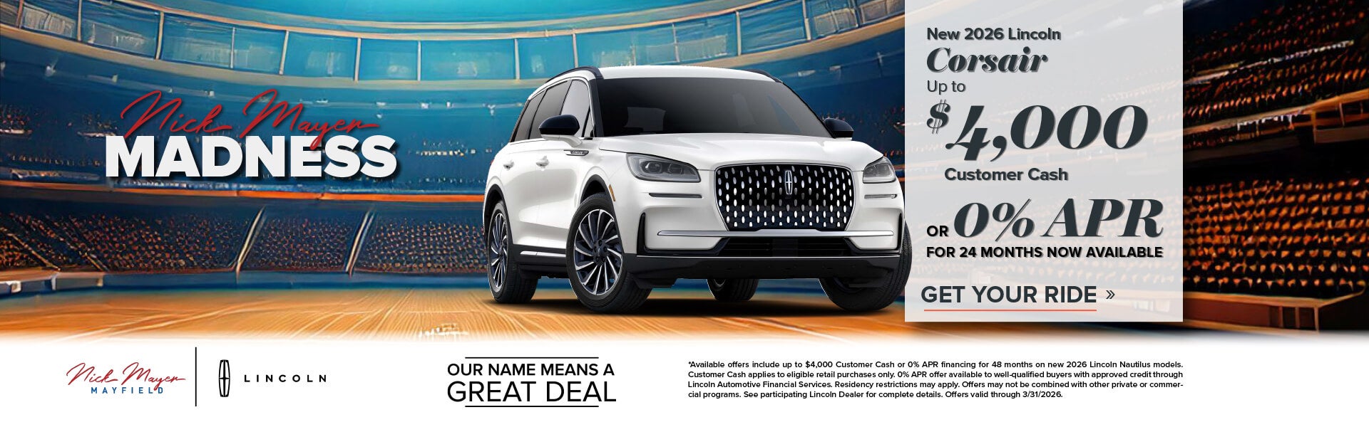 2026 LINCOLN CORSAIR