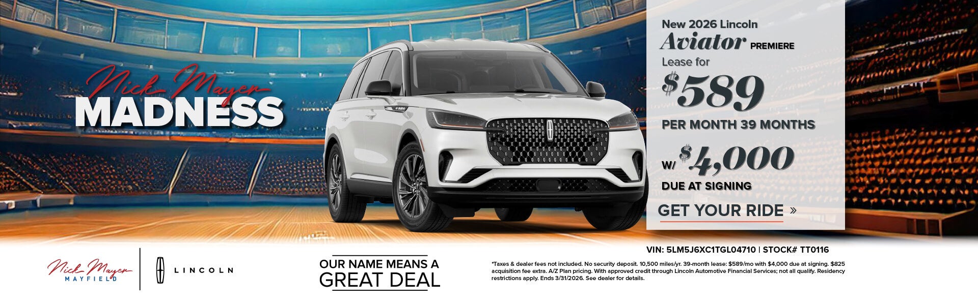 2026 LINCOLN AVIATOR PREMIERE