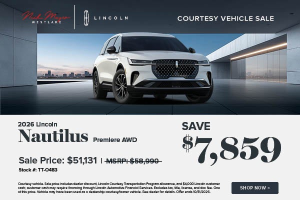 2026 Lincoln Nautilus Premiere