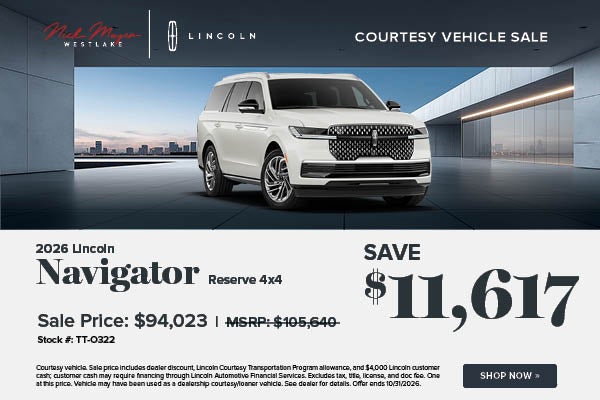 2026 Lincoln Navigator Reserve