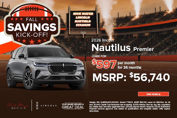 2026 Lincoln Nautilus Premier