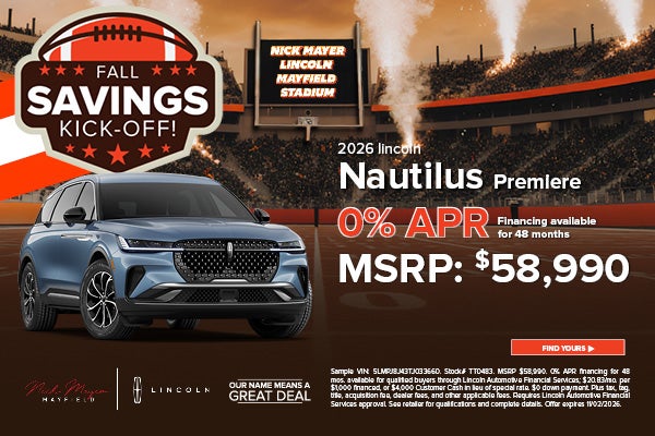 2026 Lincoln Nautilus Premiere