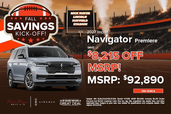 2027 Lincoln Navigator Premiere