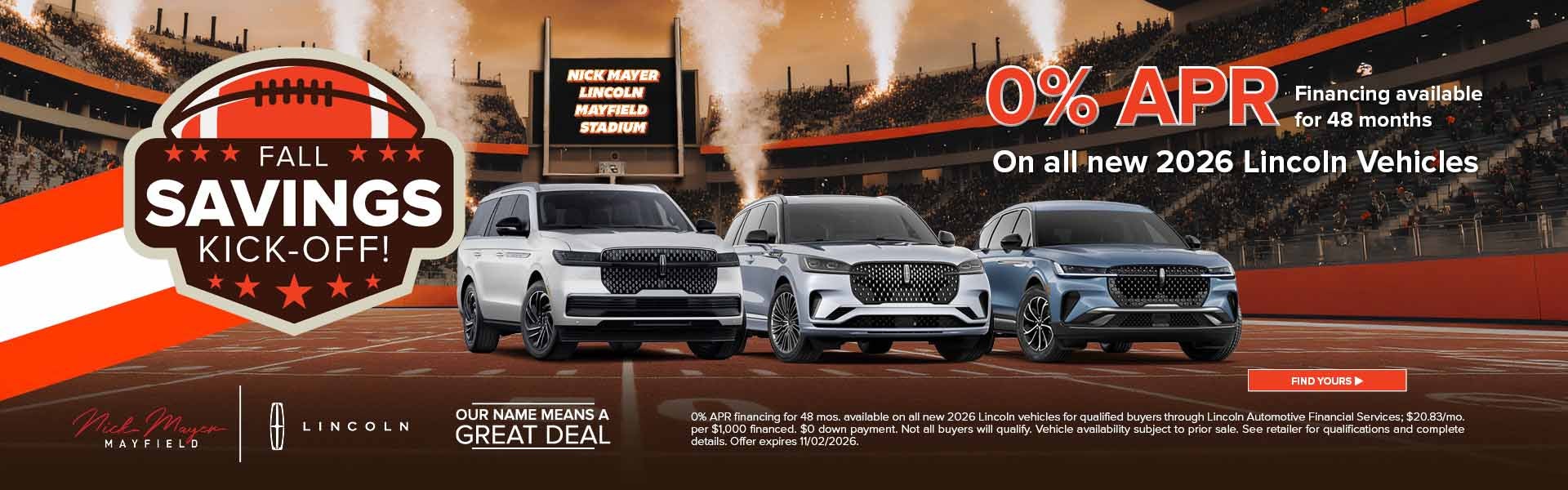2026 Lincoln Vehicles