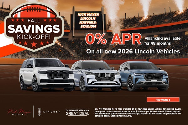 2026 Lincoln Vehicles