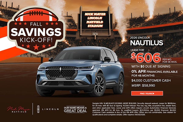 2026 Lincoln Nautilus